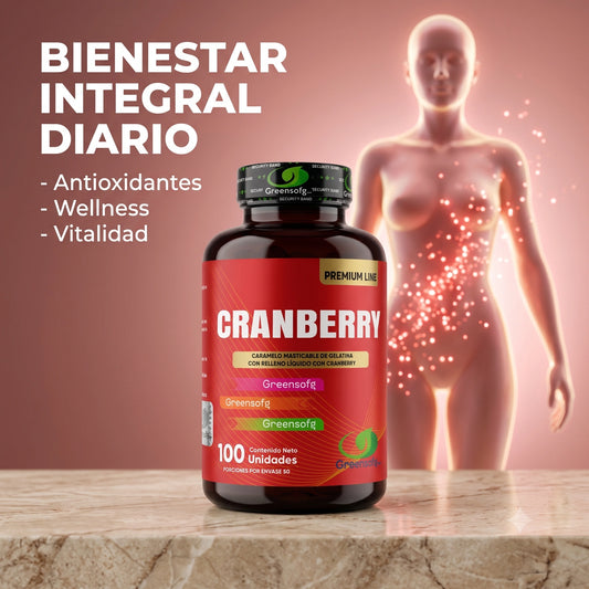 Cranberry · 100 caramelos masticables